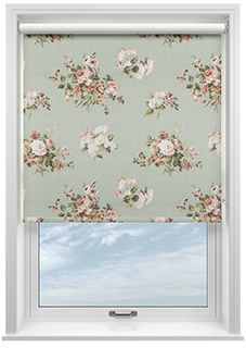 Laura Ashley Rosemore, Sage - Roller Blind